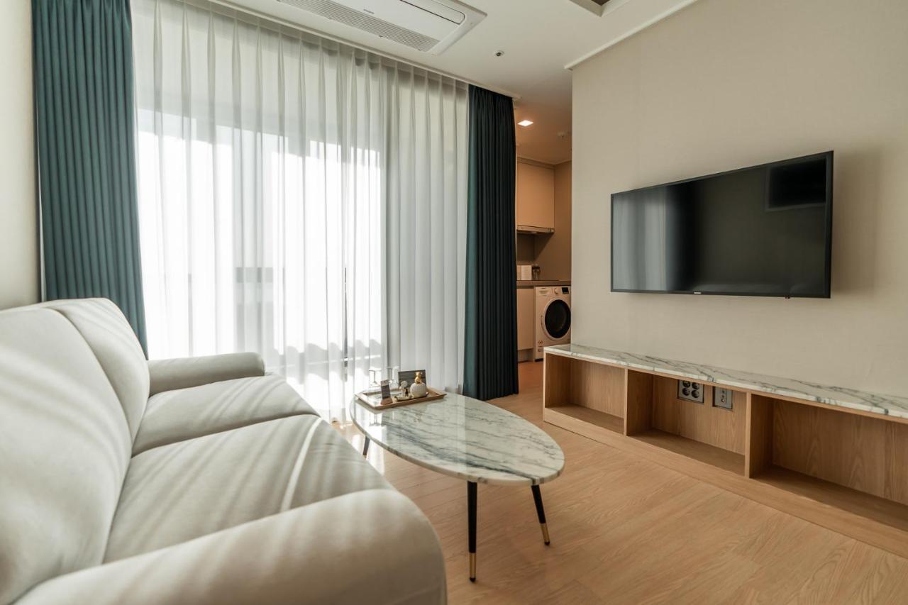 D Ov Haeundae Hotel Busan Bagian luar foto