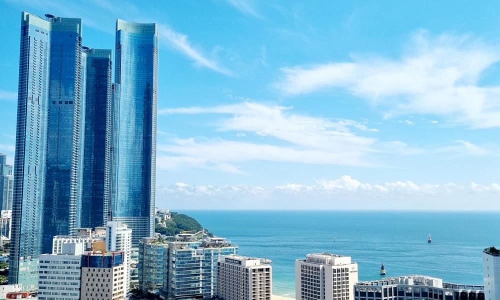 D Ov Haeundae Hotel Busan Bagian luar foto