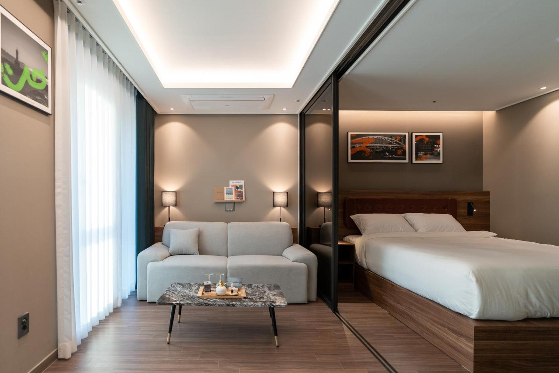 D Ov Haeundae Hotel Busan Bagian luar foto