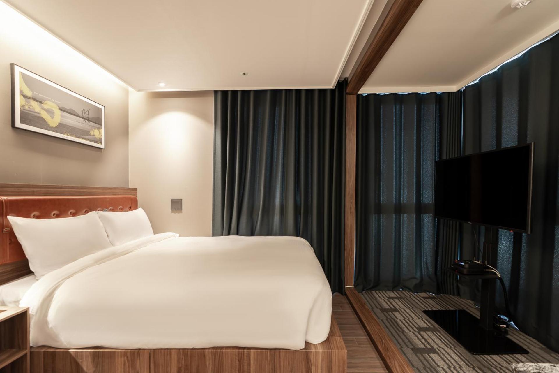 D Ov Haeundae Hotel Busan Bagian luar foto