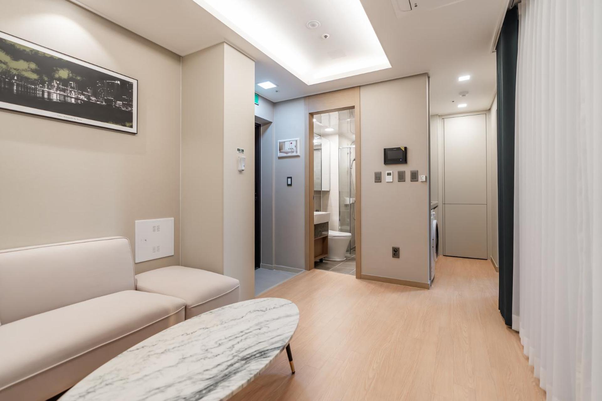 D Ov Haeundae Hotel Busan Bagian luar foto