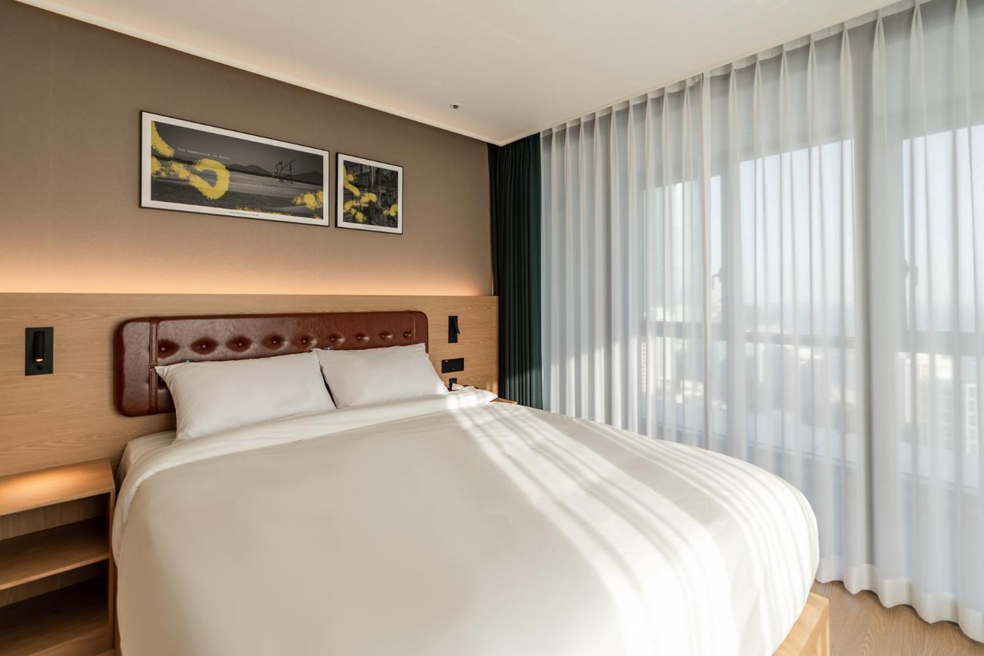 D Ov Haeundae Hotel Busan Bagian luar foto