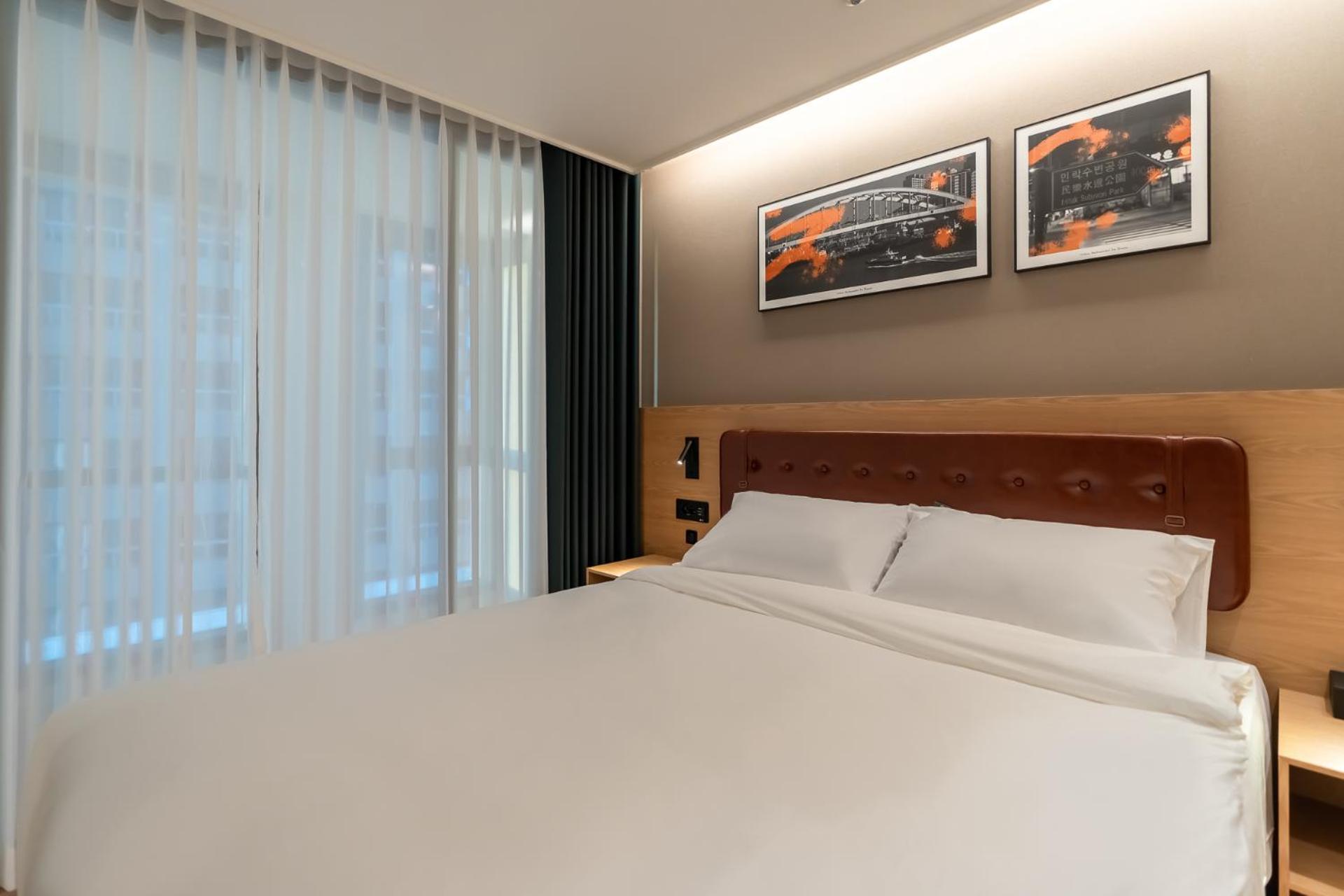 D Ov Haeundae Hotel Busan Bagian luar foto
