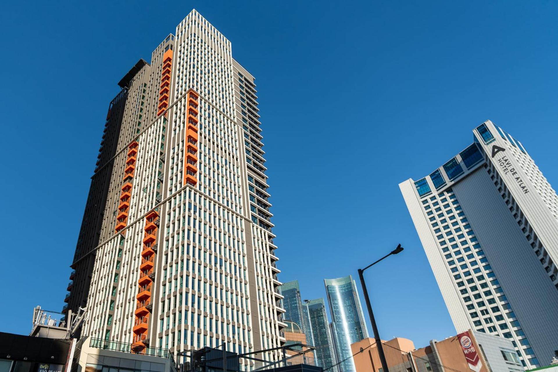 D Ov Haeundae Hotel Busan Bagian luar foto
